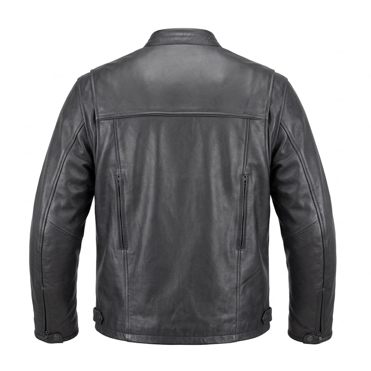 Alter Ego Black Iron - Men's Motorcycle Leather Jacket - Image 2