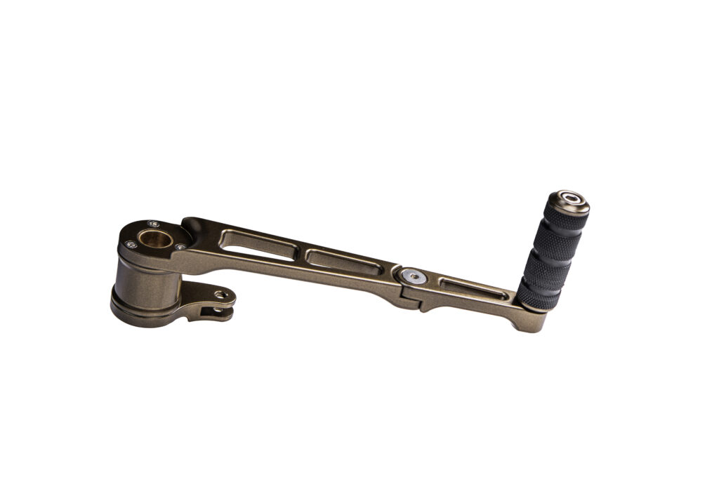 SANTORO FABWORX Just The Tip Adj Brk Arm Brnz W/Toe Peg Bronze — SF30040