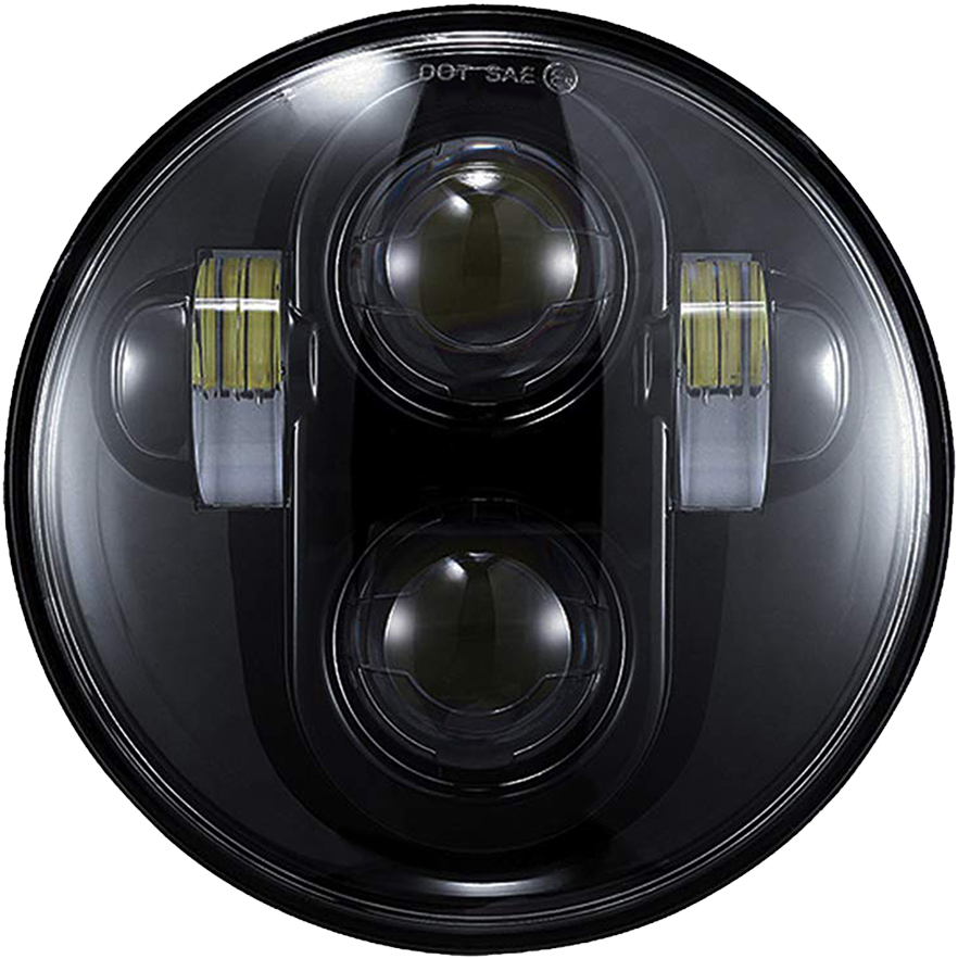 PATHFINDER 5 3/4" LED Headlight Black High Definition