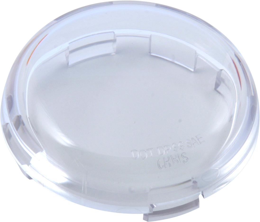 CHRIS PRODUCTS Turn Signal Lens Bullet Style Clear