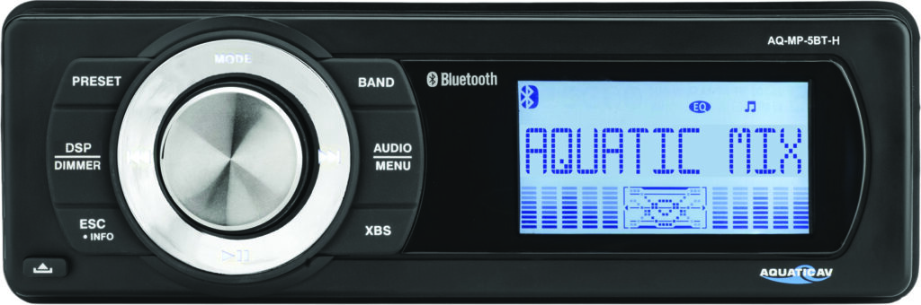 AQUATIC AV Bluetooth Mp3 Media Player with Am/Fm Radio — AQ-MP-5BT-H