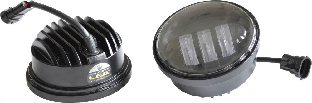 PATHFINDER 4.5" LED Passing Lamps Black High Definition
