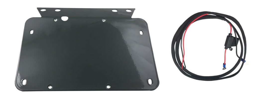 AQUATIC AV Amp Mounting Kit Road Glides 98-13 — AQ-AK-RG