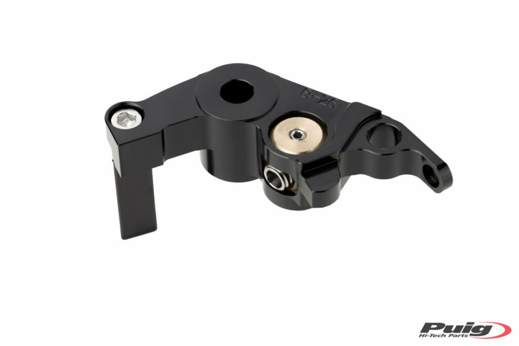 PUIG Lever Adapter Brake/Clutch Black — 5448N