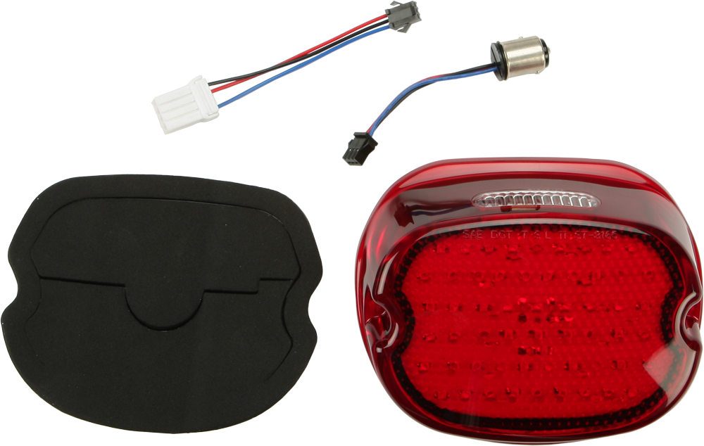 HARDDRIVE Low Profile LED Taillight Red