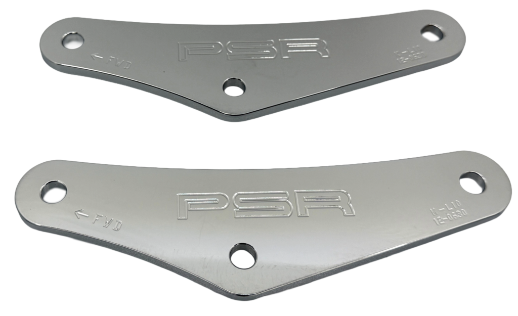 PSR Lowering Link 1.5" Drop Silver Kaw — 04-00764-21
