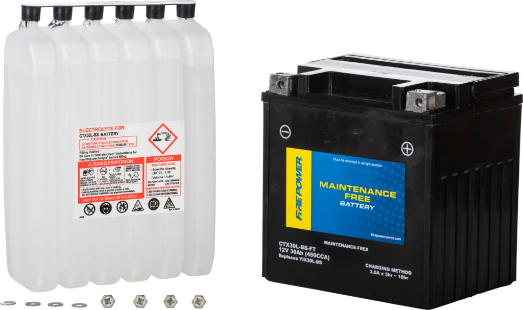Battery Ctx30L-Bs-Ft Maintenance Free