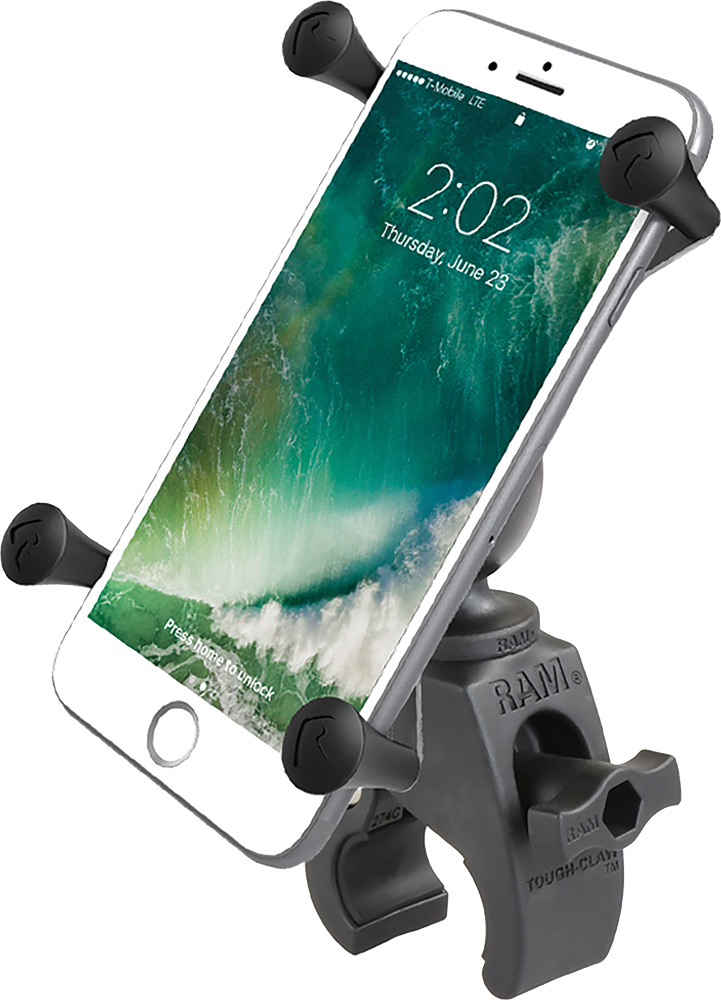 RAM Tough Claw Mount W/X-Grip .625-1.5" Range