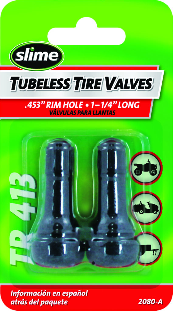SLIME 2/Pc Tubeless Valve 1 " — 2080-A
