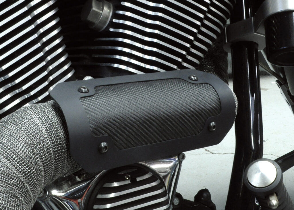 DEI Gen 3 Onyx Heat Shield Black/Black 4"X8" — 902462