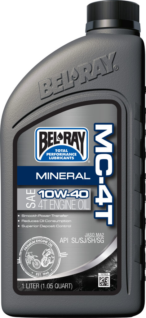 BEL-RAY Mc-4T Mineral 10W-40 1L (Sold Each)