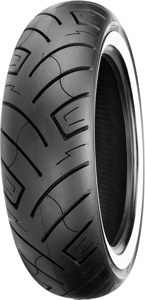 Shinko 777 Front Tire — 130/90B16 73H, H.D. / White Wall, Whitewall