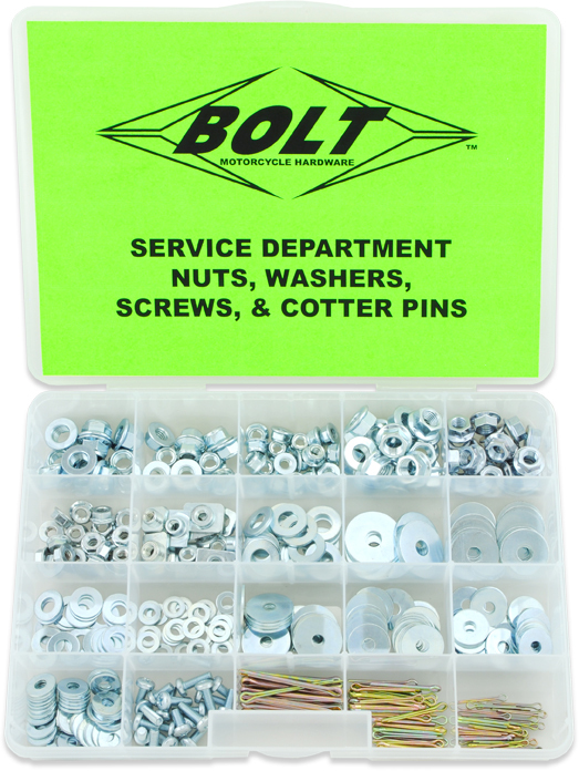 BOLT Nut/Washer/Cotter Pins Kit — SVCNWSC