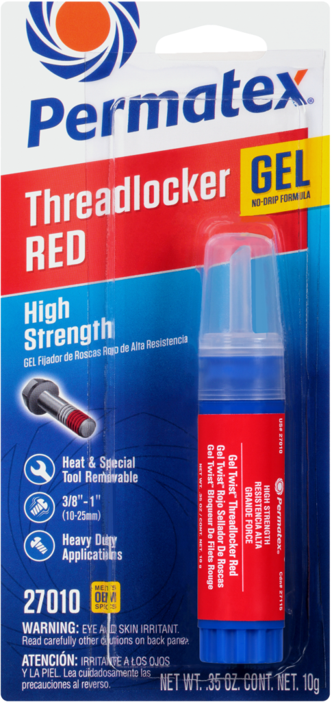 PERMATEX Threadlocker Red Gel 10G