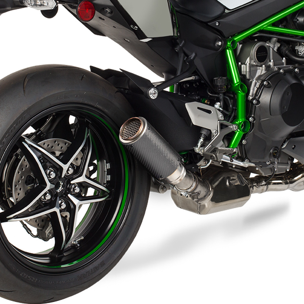 HOTBODIES Mgp Stinger Slip-On Matte Carbon Kaw — 51502-2405