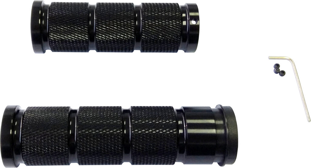 HARDDRIVE Grip Set Retro Black Tbw — 353061