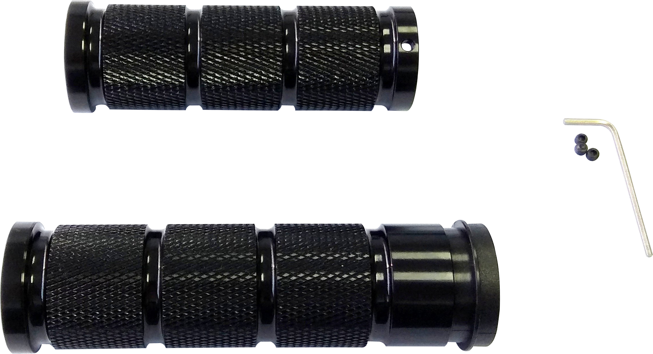 HARDDRIVE Grip Set Retro Black Tbw — 353061