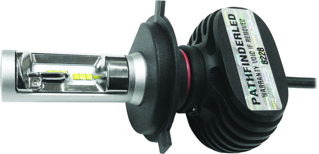 PATHFINDER Rugged Fanless LED H4 Bulb 4000Lm