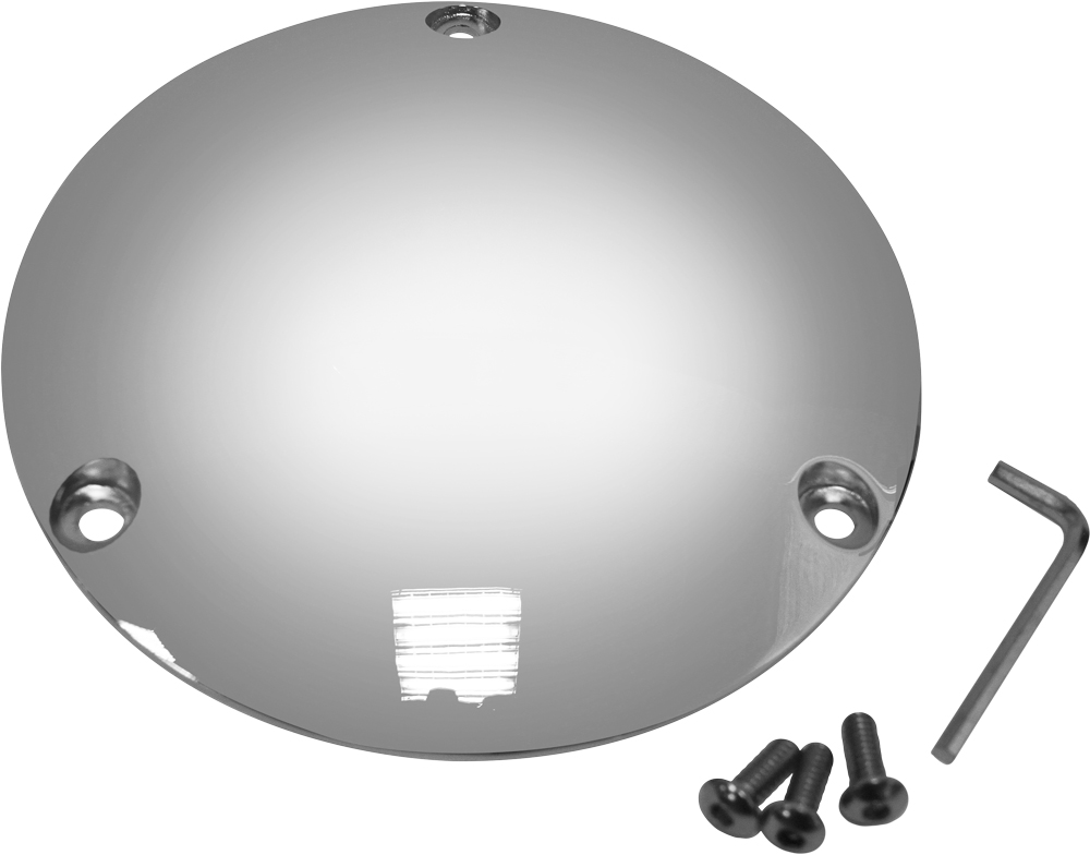 HARDDRIVE Dome Derby Cover Chrome Big Twin 1984–1998 — 30-573