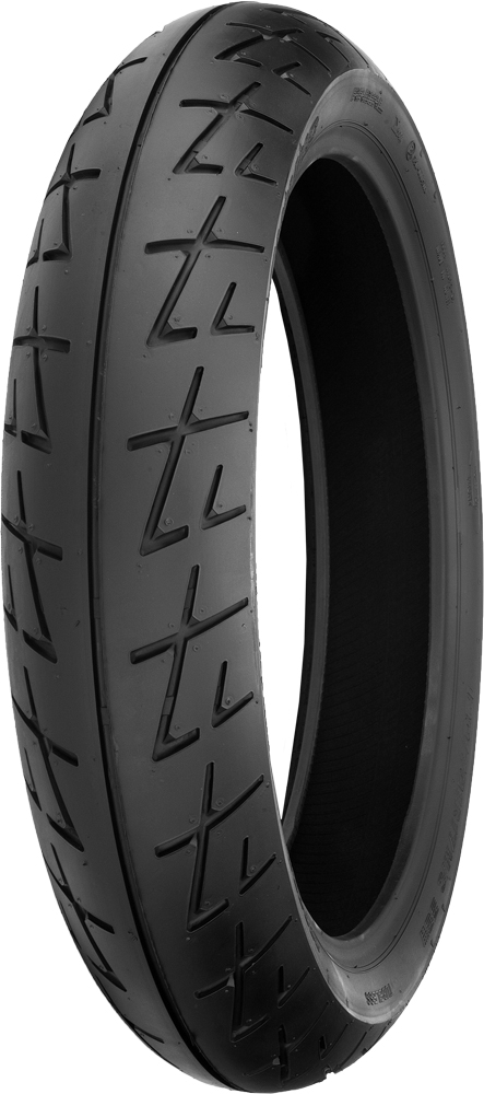 Shinko 009 Raven Front Tire — 120/60ZR17 55W, Blackwall