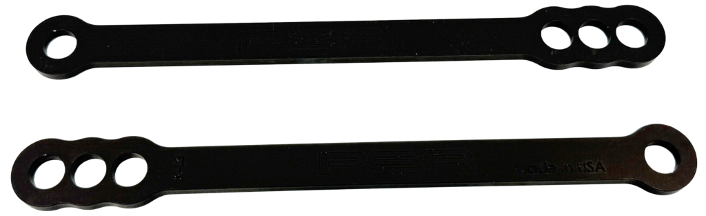 PSR Lowering Link 1"/2"/4" Drop Black Kaw — 04-00753-22