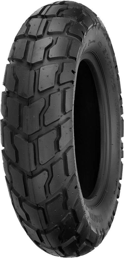 Shinko Sr426 Front/Rear Tire — 120/90-10 66J, Blackwall