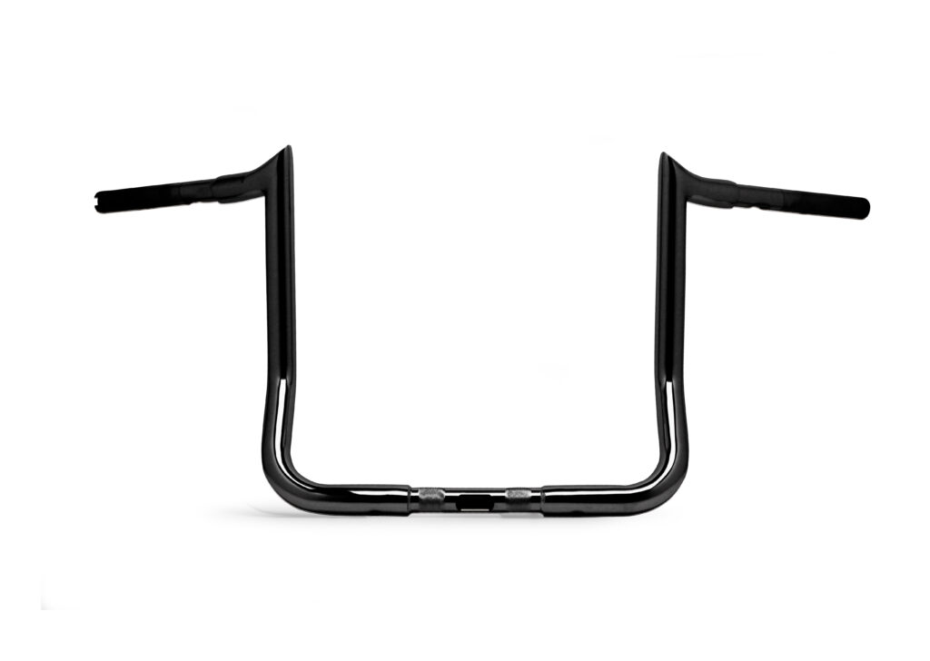 BAGGERNATION 10" Monkey Bagger Bars Black `86-23 Flh/FLT — MBB125-10 B