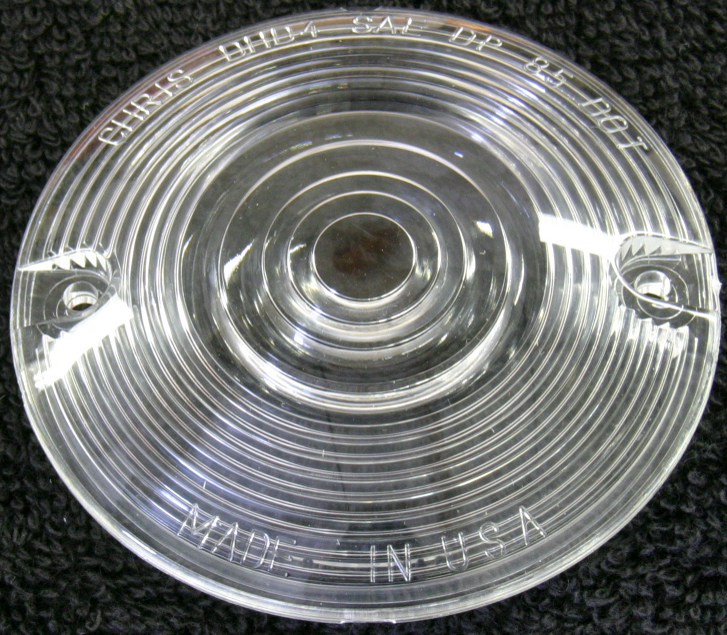 CHRIS PRODUCTS Turn Signal Lens Late FL Models Clear