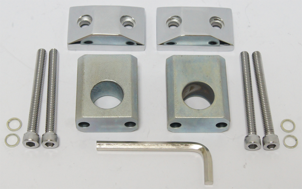 HARDDRIVE Rear Axle Adjuster Set Heavy Heavy Duty FXR 1984–1991 — 25-058