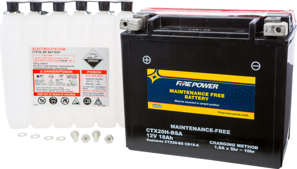 Battery Ctx20H-Bsa Maintenance Free