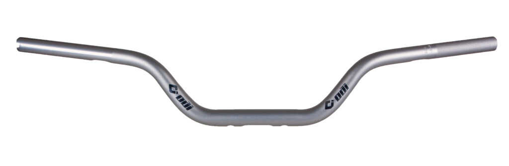 ODI Handlebar V-Twin Moto 1 1/8" To 1" Controls Silver — H691CFS