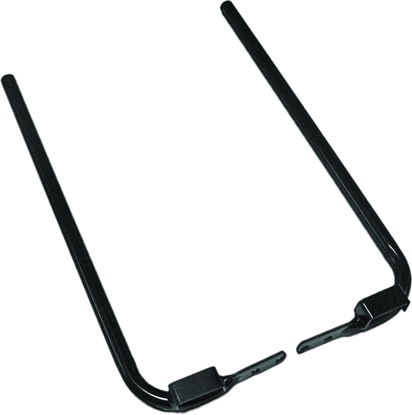 HARDDRIVE Saddlebag Support Kit Black FLH/FLT Models 1985–2008 — 302262