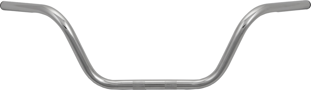 HARDDRIVE 1" Buckhorn- Bar 7" Rise Chrome — 31-0042S