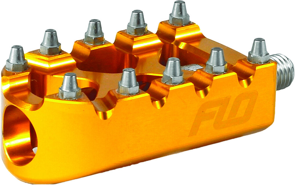 FLO MOTORSPORTS Moto Style Shift Peg Gold — FPEG-802GLD