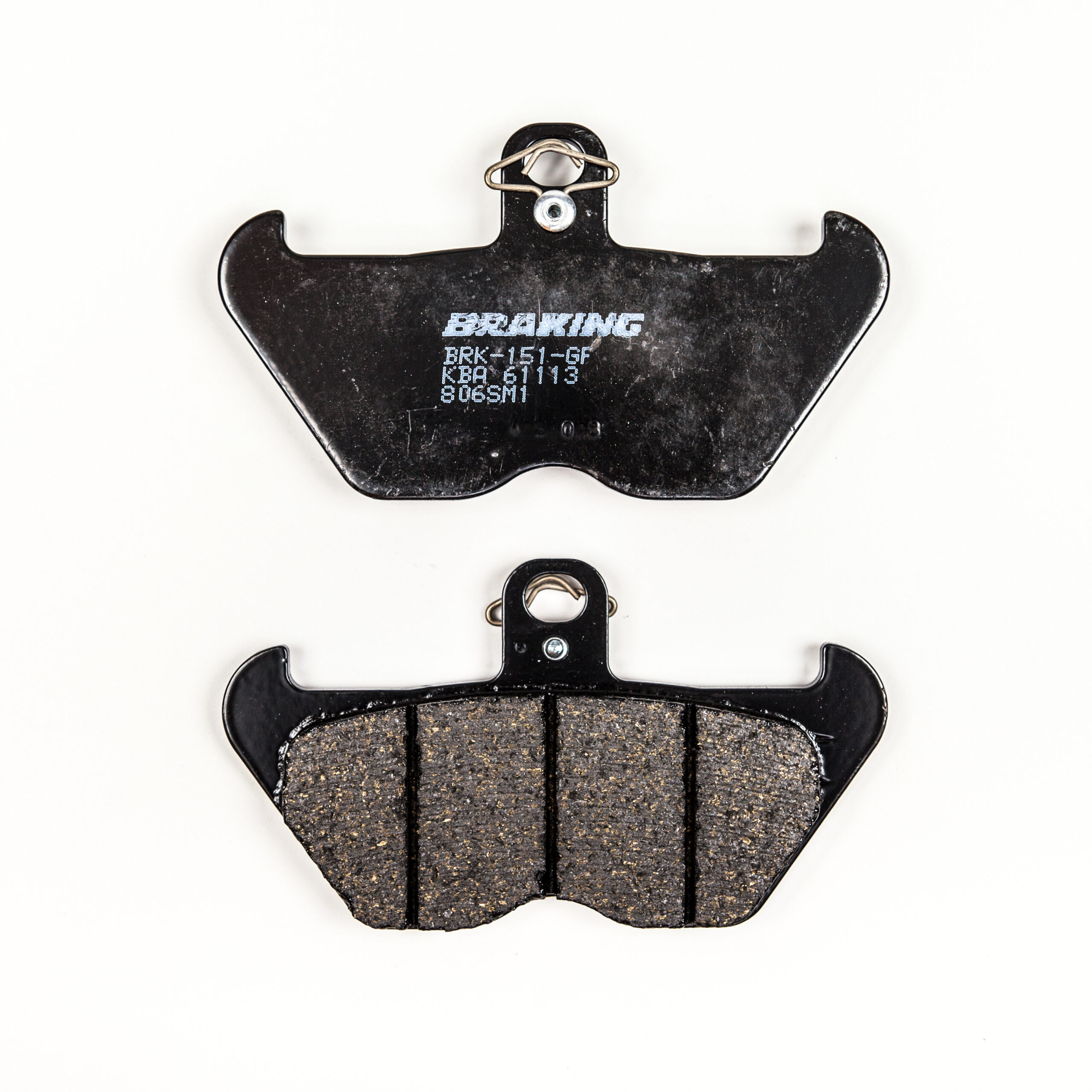 BRAKING Brake Pad Set Semi-Metallic — 806SM1