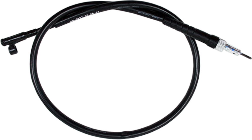 MOTION PRO Black Vinyl Speedometer Cable — 02-0227