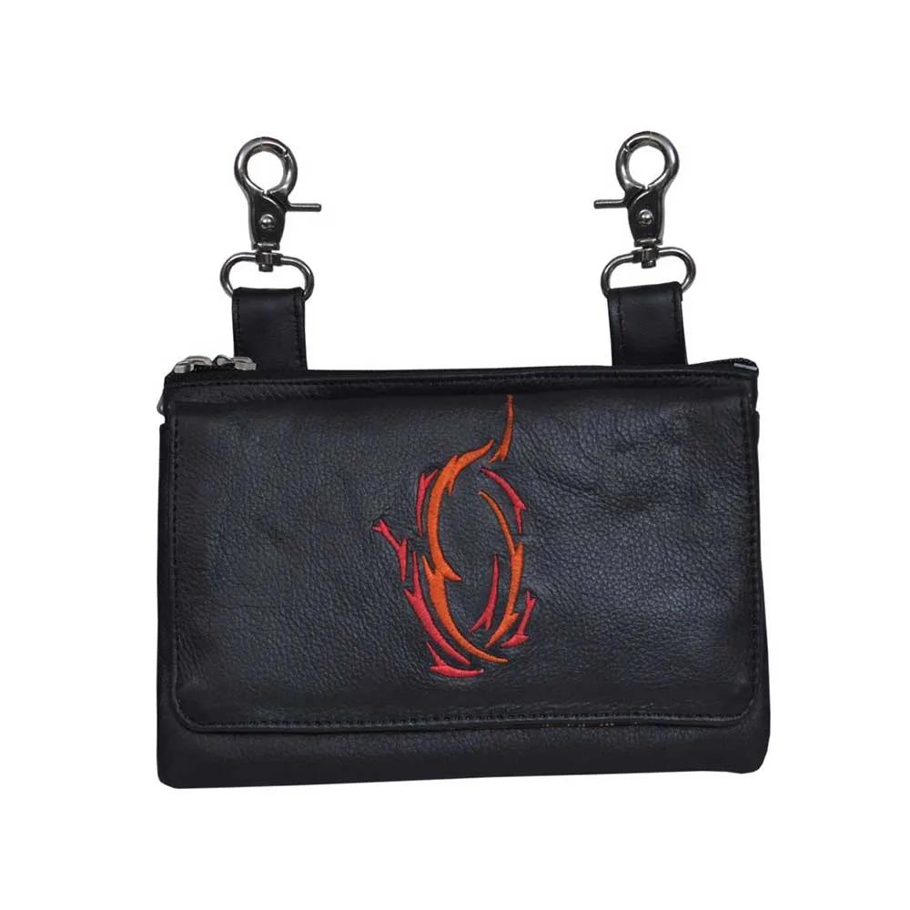 Unik Cowhide Clip-On Bag — Fire Design — 5731.FR