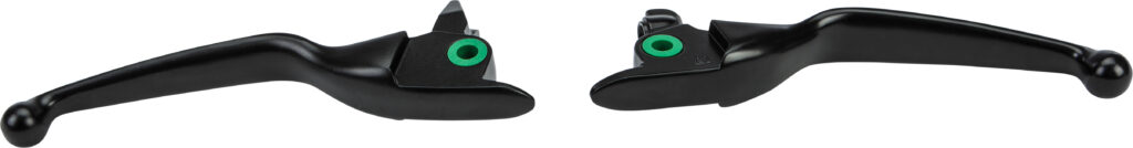 HARDDRIVE Smooth Lever Set Black FLT 17-20 Except Tri Glide
