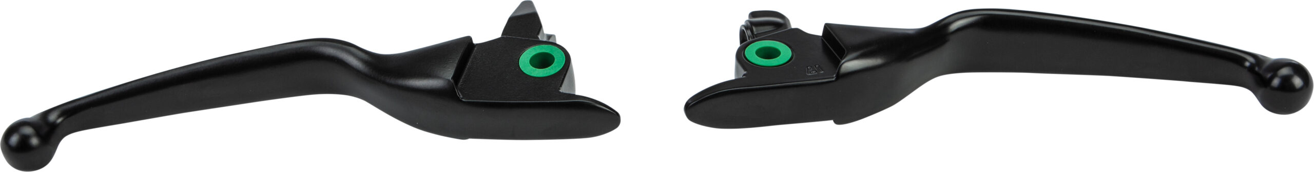 HARDDRIVE Smooth Lever Set Black FLT 17-20 Except Tri Glide