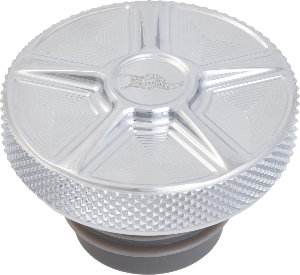 KENS FACTORY Nl Gas Cap Five Chrome Rachet Screw Rh — KFC-07