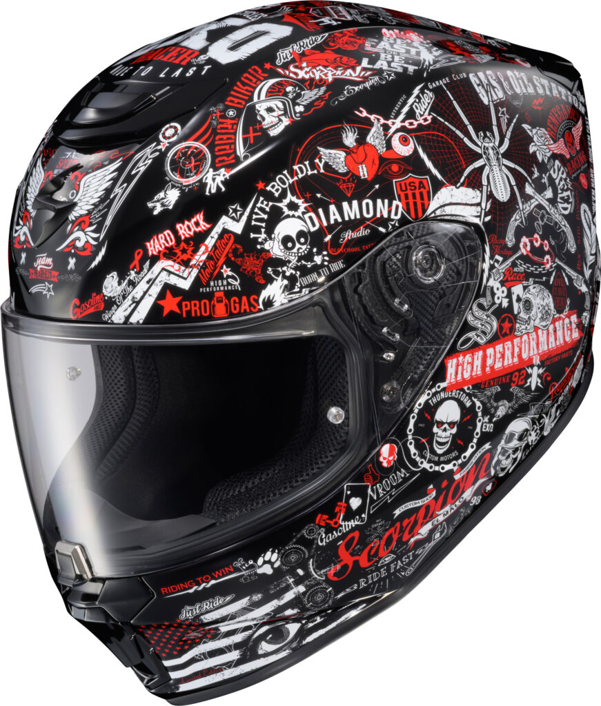 SCORPION EXO EXO-R330 SHAKE 2 Full-Face Helmet — Red