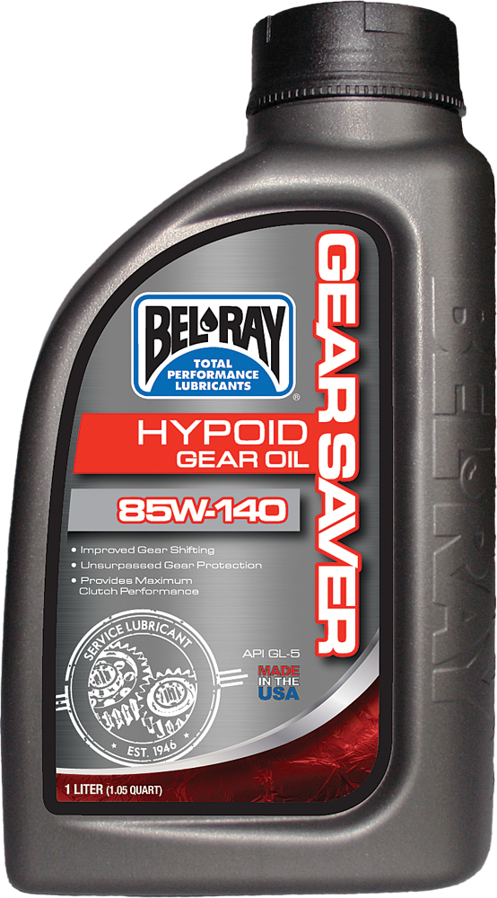 BEL-RAY Gear Saver Hypoid Oil 85W140 1L (Sold Each)