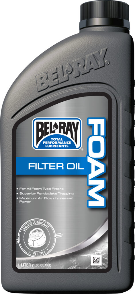 BEL-RAY Foam Filter Oil 1L (Sold Each)