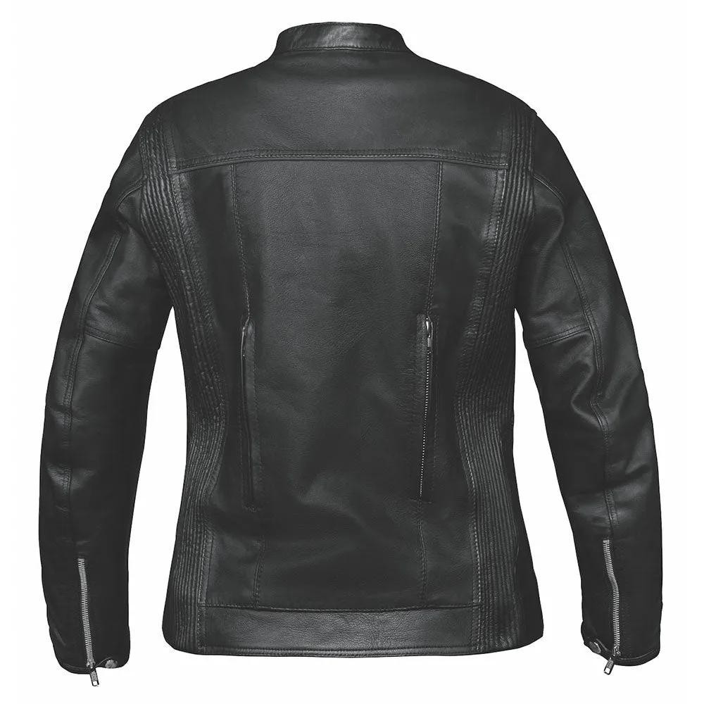 Alter Ego Sophie - Women's Leather Motorcycle Jacket - Image 2