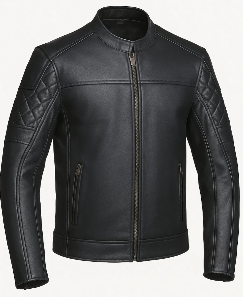 Alter Ego Vortex - Men's Ultra Leather Motorcycle Jacket