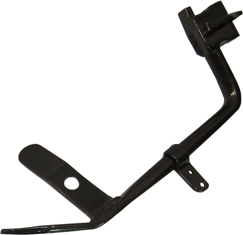 HARDDRIVE Kickstand 1" Under Stock Black Softail 2007–2017 — 16-319BK