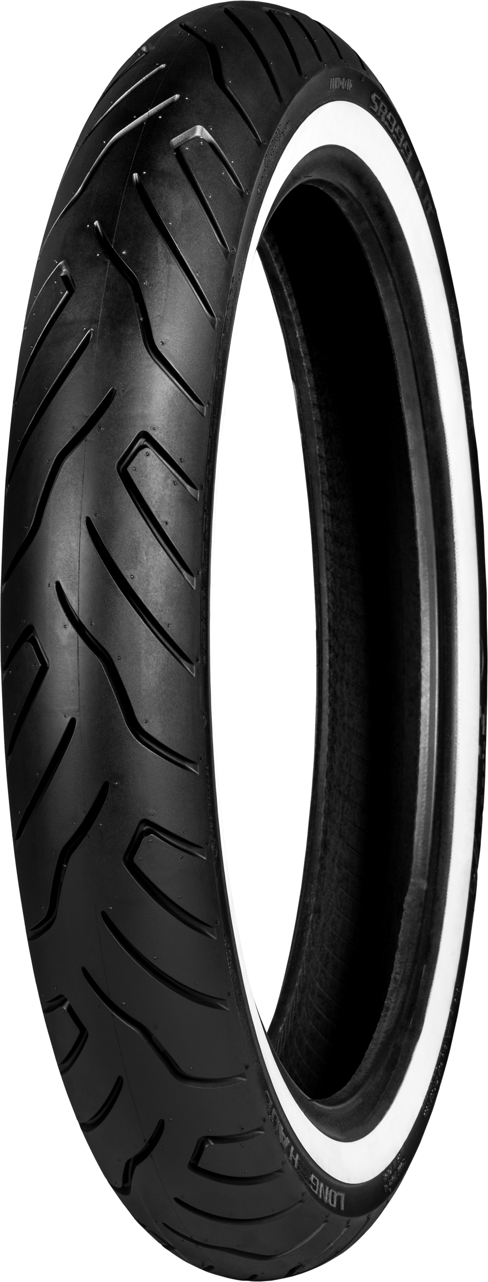 Shinko SR 999 Long Haul Front Tire — 100/90-19 61H, Whitewall