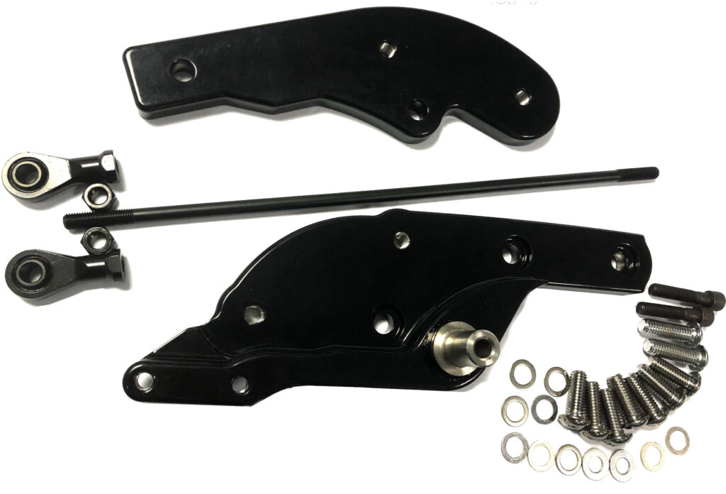HARDDRIVE Forward Control Extension Kit Black 2018–2025 Softail — 056319