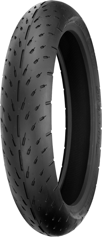 Shinko 003 Stealth Front Tire — 120/60ZR17 55W, Blackwall