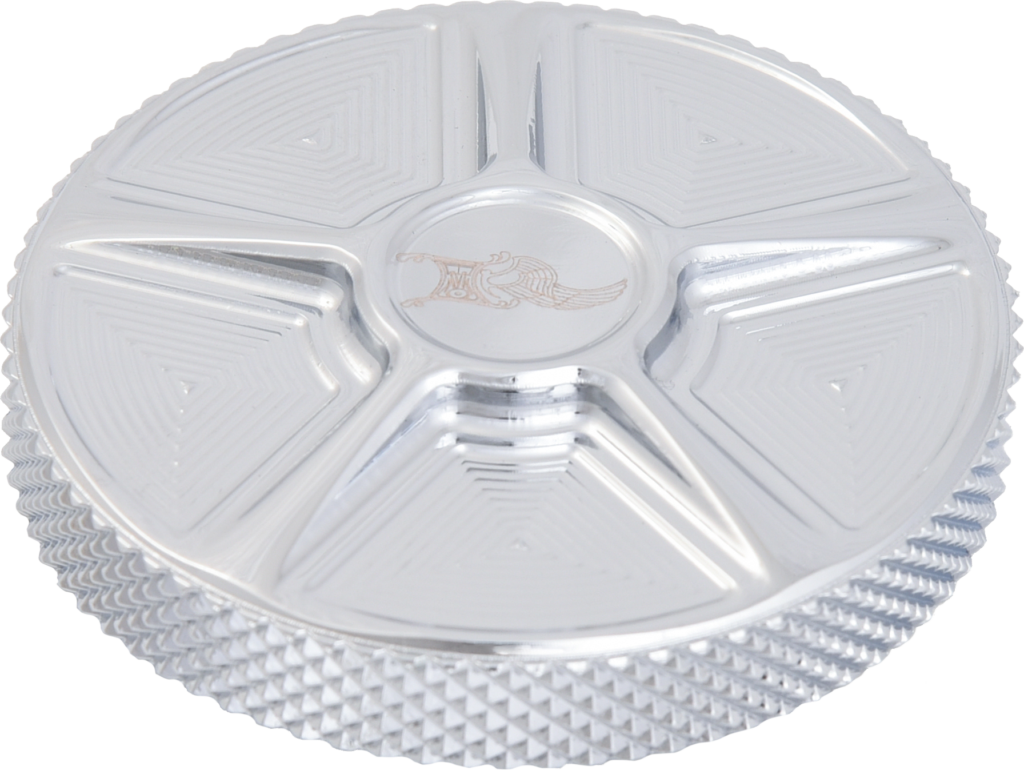 KENS FACTORY Nl Gas Cap Five Chrome Dummy Cap For M8 Lh — KFC-08